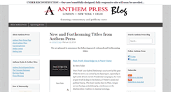 Desktop Screenshot of anthempressblog.com